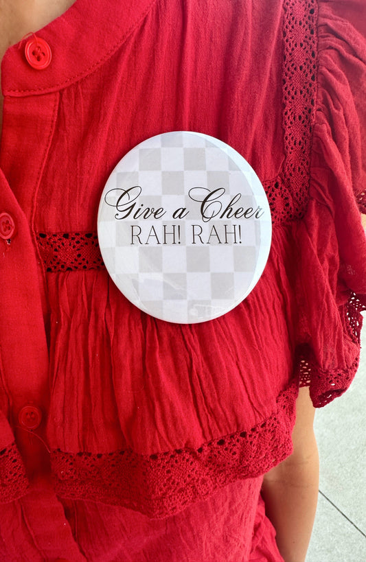 Give A Cheer Gameday Button