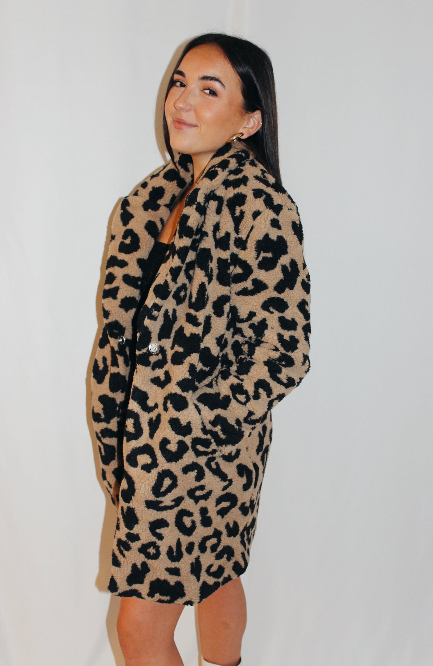 Leaning Towards Leopard Coat