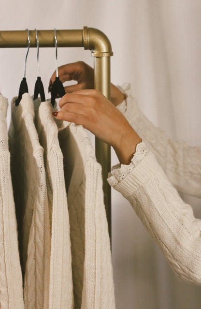 Darling Cable Knit Sweater
